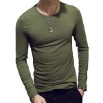 Men's Long Sleeve Cotton Thermal Undershirt | Casual Full Sleeve Round Neck Tees for Spring & Autumn - Image 11