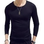 Men's Long Sleeve Cotton Thermal Undershirt | Casual Full Sleeve Round Neck Tees for Spring & Autumn - Image 2