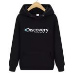 Men's Long Sleeve Discovery Channel Hoodie | Fashionable & Comfortable Pullover for Spring & Autumn - Image 3
