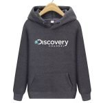 Men's Long Sleeve Discovery Channel Hoodie | Fashionable & Comfortable Pullover for Spring & Autumn - Image 5