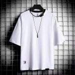 Trendy Summer Men’s T-Shirts | Solid Hip Hop Casual Tees | Street Brand Short Sleeve Tops - Image 9