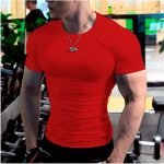 Men's Summer Short Sleeve Fitness T-Shirts | Oversized Gym & Running Tops | High-Quality Casual Workout Wear - Image 8