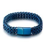Solid Stainless Steel Men's Bracelet – Engravable Wrist Chain with Custom Logo, Name & Date - Image 7