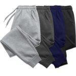 Unisex Soft Jogging Pants – Autumn/Winter Casual Sweatpants for Men and Women