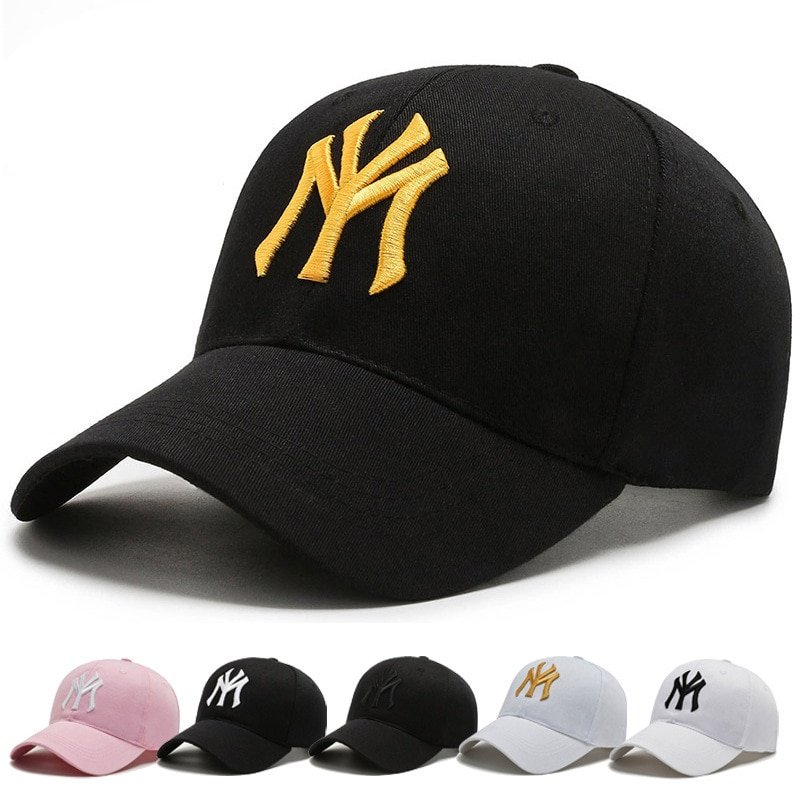 H8bcd3a1fc4e44d78b2445424378964b0V.jpg Unisex Cotton Baseball Cap – Fashionable Sports Sunshade Hat for Outdoor Leisure - Image 1