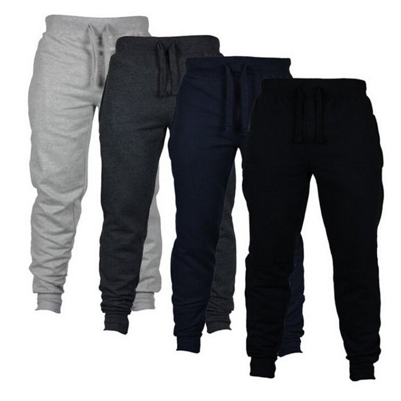 Hae2d7004619640b8b863187eb228dafc8.jpg Men's Casual Joggers – Fitness Sportswear Sweatpants and Track Trousers - Image 1