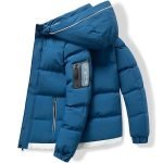 Men's Hooded Down Parka | Thick Warm Windproof Winter Jacket - Image 3