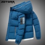 Men's Hooded Down Parka | Thick Warm Windproof Winter Jacket