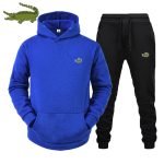 CARTELO Men's Fashion Suit – Autumn/Winter Fleece Hoodie and Pants 2-Piece Sports Set - Image 13