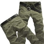 Men's Slim Fit Rugged Cargo Pants – Military Tactical Casual Trousers - Image 3