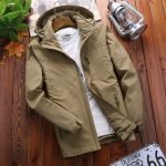 Men's Hooded Military Windbreaker | Lightweight Casual Outdoor Jacket - Image 3