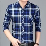Men's Long Sleeve Plaid Shirt – High-Quality Spring Autumn Casual Camisa Hombre - Image 6