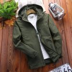 Men's Hooded Military Windbreaker | Lightweight Casual Outdoor Jacket - Image 8