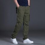 Men's Casual Cargo Pants – Multi-Pocket Military Tactical Trousers - Image 8