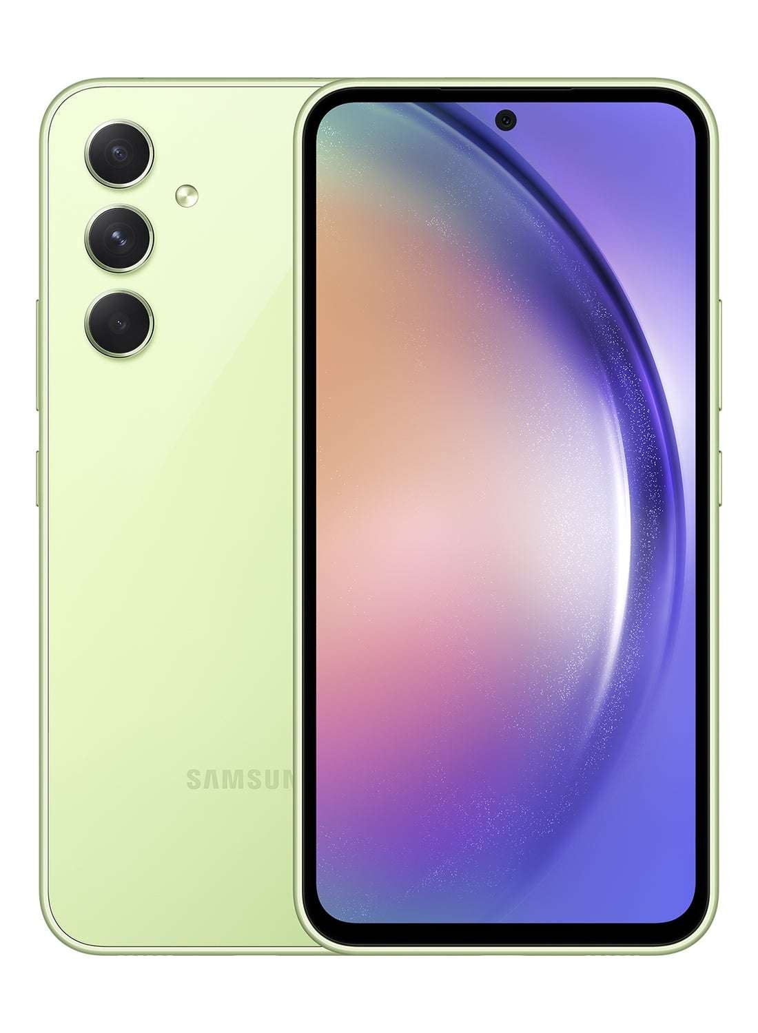 Galaxy A54 Dual Sim Awesome Lime 8GB RAM 256GB 5G - Middle East Version Samsung Galaxy A54 Dual SIM - Awesome Lime, 8GB RAM, 256GB Storage, 5G - Image 1