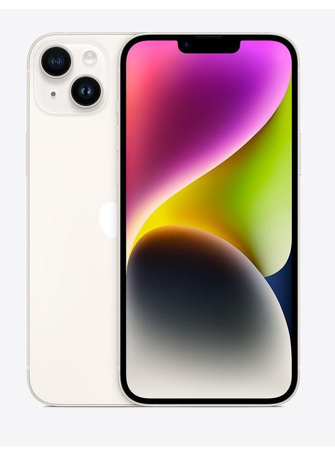 iPhone 14 Physical Dual Sim 128GB Starlight 5G With FaceTime Apple iPhone 14 - 128GB Starlight, Physical Dual SIM, 5G with FaceTime - Image 1