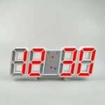 Quality 3D LED Wall Clock | Modern Digital Alarm Clock & Nightlight for Home - Image 13
