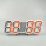 Quality 3D LED Wall Clock | Modern Digital Alarm Clock & Nightlight for Home - Image 7