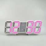 Quality 3D LED Wall Clock | Modern Digital Alarm Clock & Nightlight for Home - Image 6