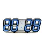 Quality 3D LED Wall Clock | Modern Digital Alarm Clock & Nightlight for Home - Image 11