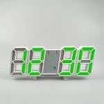 Quality 3D LED Wall Clock | Modern Digital Alarm Clock & Nightlight for Home - Image 10
