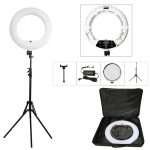 Yidoblo FD-480II LED Ring Light: 18-Inch Video Studio Light with Adjustable Color Temperature