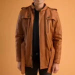 Stylish Brown Leather Jackets for Men - Discover Top Brands & Exclusive Deals - Image 4