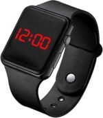 2-Pack LED Smart Watches for Men, Boys, Girls & Kids - Latest Round Digital Watches, Stylish LED Smart Watch for Kids, Girls & Boys - Image 5