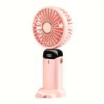 Portable Handheld Fan – Quiet, Wind & Aromatherapy - Image 5