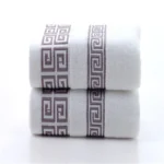 Pure Cotton Embroidered Face Towel – Quick-Dry & Soft - Image 9