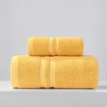2-Pack Cotton Large Bath Towels – Absorbent 70x140cm - Image 9