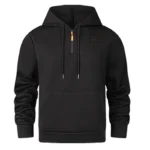Men's Casual Zipper Hoodie – Loose Fit Pullover Sweatshirt - Image 8