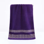 Pure Cotton Embroidered Face Towel – Quick-Dry & Soft - Image 4