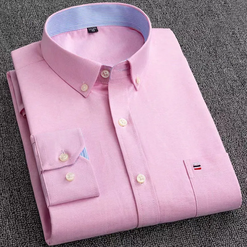 Men's Oxford Shirt Men's Oxford Shirt S-6XL | Long Sleeve Casual Dress | Subhanallah Enterprises - Image 1