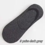 5 Pairs dark grey