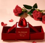 Luxury Rose Box Jewelry Packaging – Romantic Gift Display Box