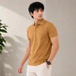 Men's Premium Piqué Polo T-Shirt Casual Fit Short Sleeve Polo